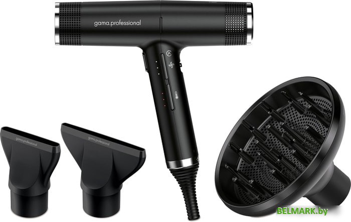 Фен GA.MA IQ Perfetto (черный) - фото