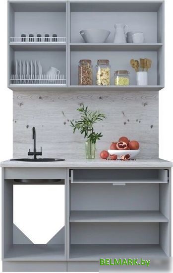 Интерлиния Тренд 1.3Б (океан/океан/дуб бунратти) - фото2