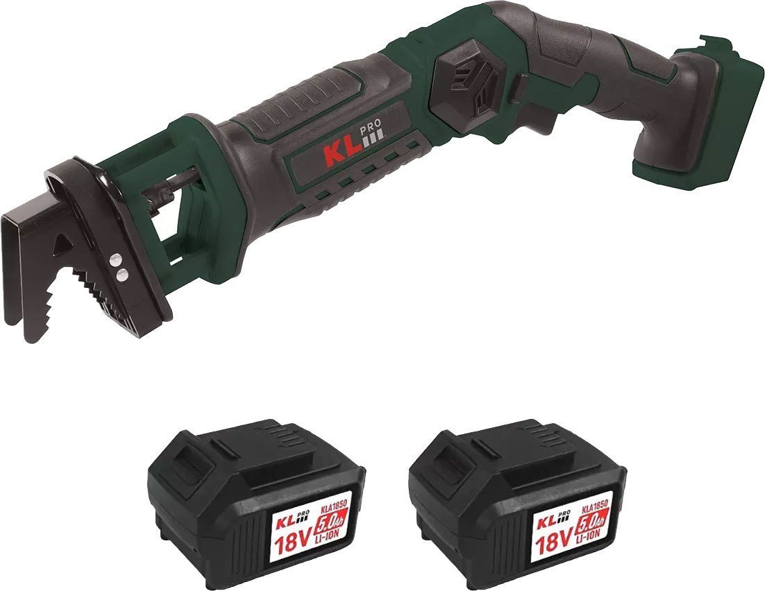 Сабельная пила KLPRO KLBTK18-50 (с 2-мя АКБ) - фото
