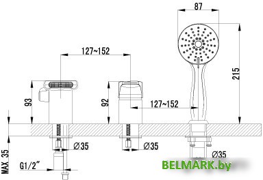 Смеситель Lemark Shift [LM4345C] - фото2