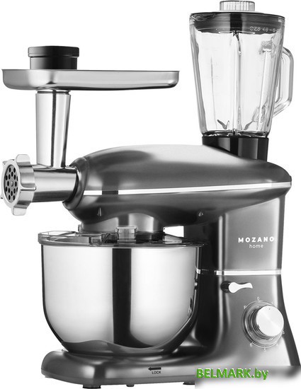 Кухонная машина Mozano Kitchen Assistent ROB-02 (серый) - фото