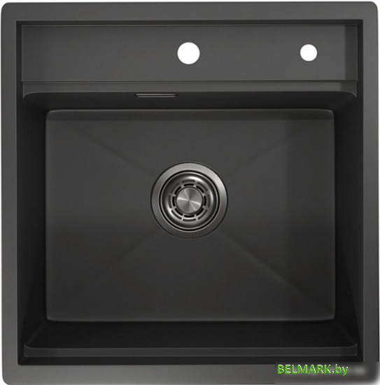 Кухонная мойка Granula KS-5051 (черный матовый) - фото2