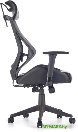 Кресло Halmar Hasel (черный/серый) - фото2