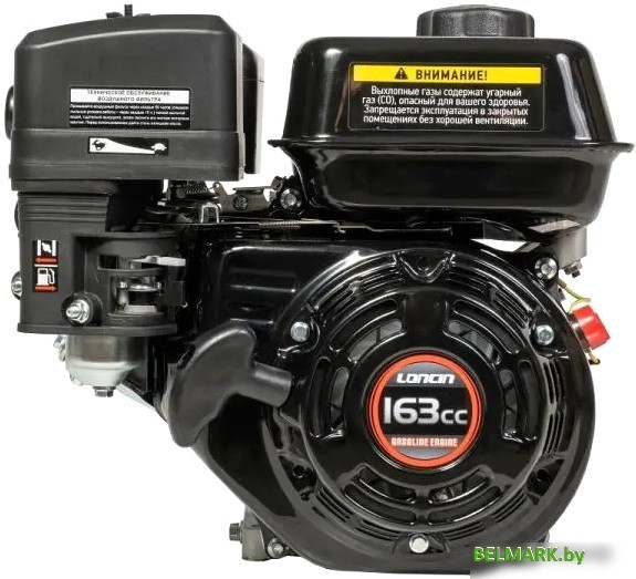 Бензиновый двигатель Loncin G160F A-Type D20 - фото