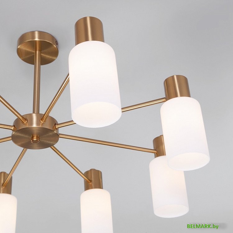 Люстра средней высоты Евросвет Vegga1 a057109 латунь - фото2