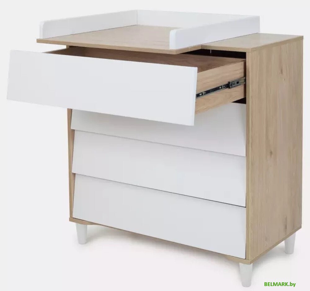 Детский комод Rant Bergen 105 (cloud white) - фото2