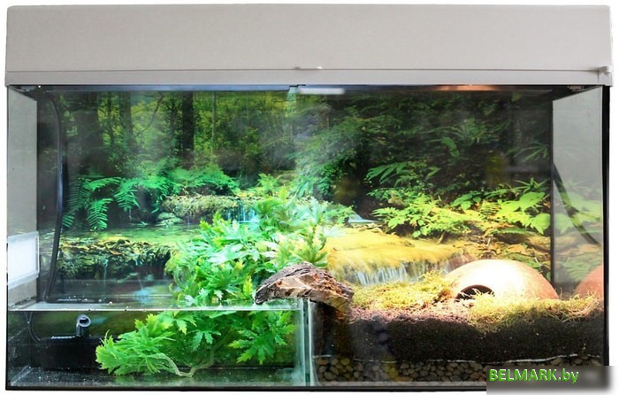 Террариум Lucky Reptile Стартовый комплект для амфибий SK80BP-W (белый) - фото