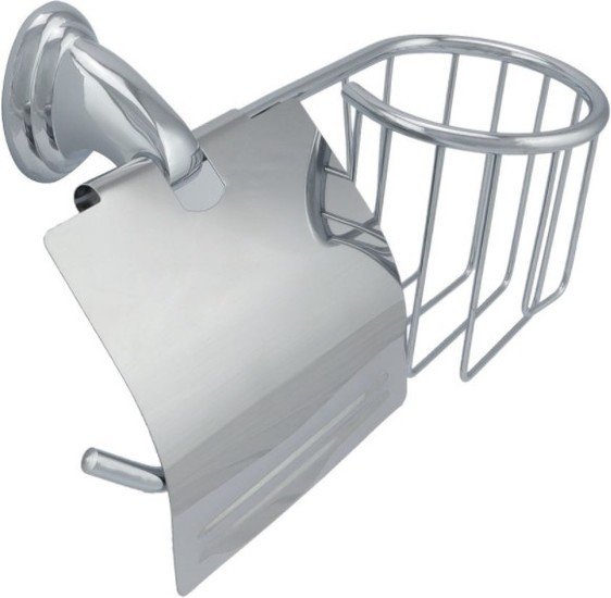 Держатель для туалетной бумаги и освежителя Solinne Classic 15053 - фото