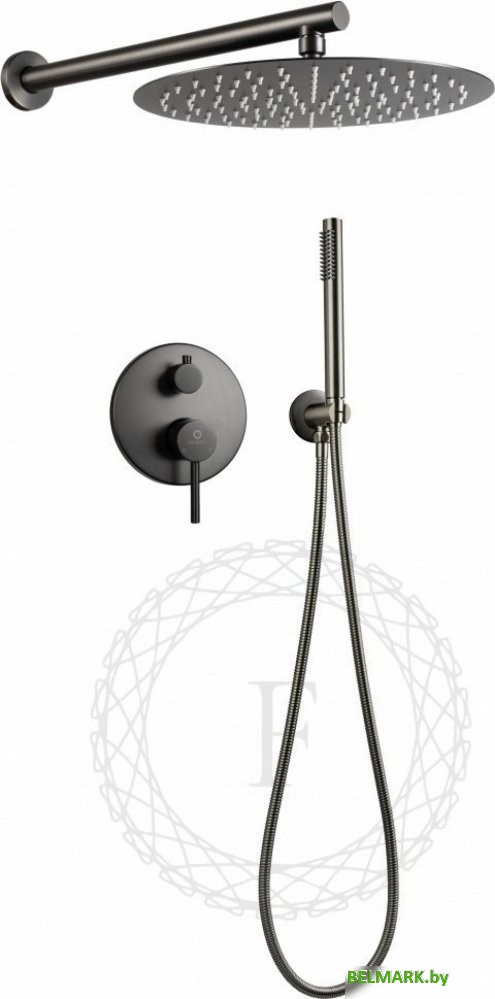 Душевая система Filarete Roun FL1023 (графит) - фото