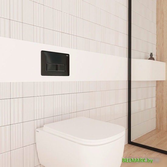 Панель смыва IDDIS Unifix UNI10B0i77 (черный) - фото2