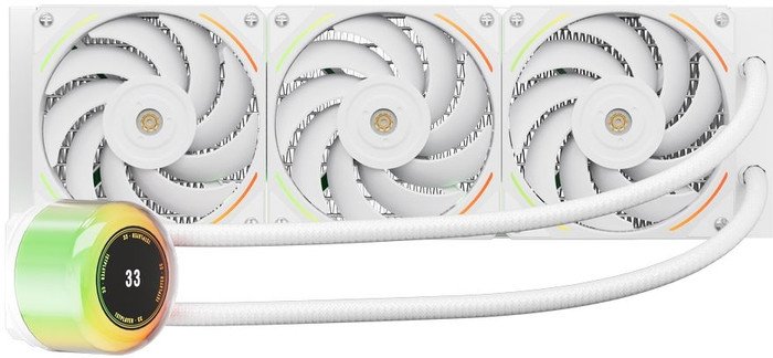 Жидкостное охлаждение для процессора 1stPlayer CC 360 (белый) - фото2