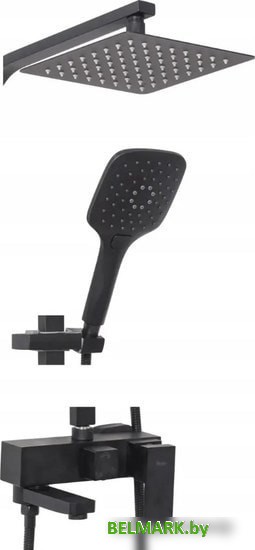Душевая система Rea Fort REA-P9861 (черный) - фото2