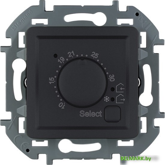 Терморегулятор Legrand Inspiria 673813 (антрацит) - фото