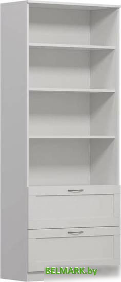 Стеллаж Mio Tesoro Сириус 2 ящика 78x190 2.02.07.110.1 (белый) - фото2