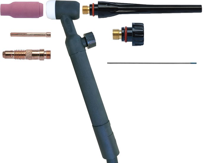 Сварочная горелка Fubag 17 DX25 4м - фото