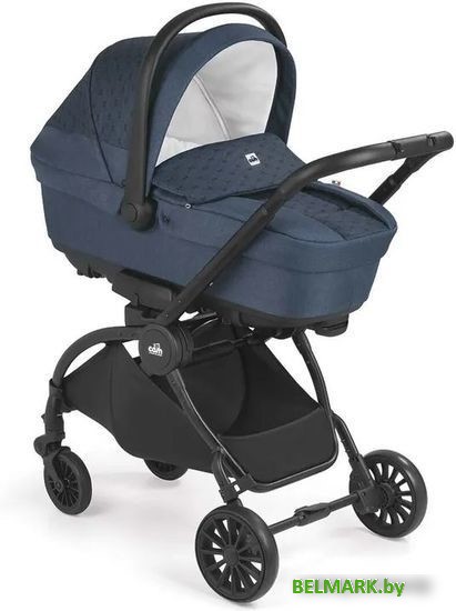 Универсальная коляска CAM Vogue (3 в 1, синий) - фото