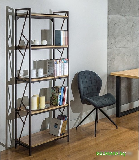 Стеллаж Signal Tablo R5 (дуб/темно-коричневый) - фото2