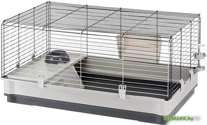 Клетка Ferplast Krolik 57071517 (серый) - фото