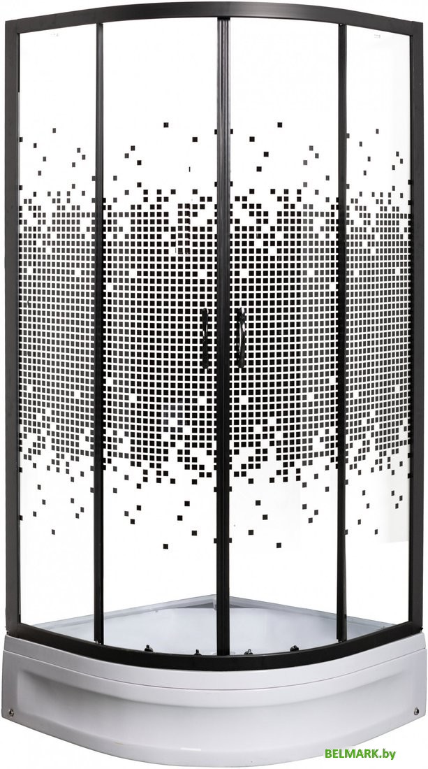 Душевой уголок Мономах ДУ 90/180 МЗ BL - фото2