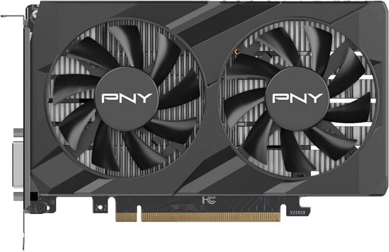 Видеокарта PNY GeForce RTX 3050 6GB Verto Dual Fan VCG30506DFXPB1 - фото