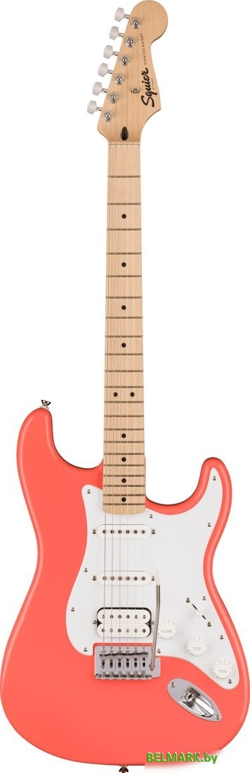 Электрогитара Fender Squier Sonic Stratocaster HSS Tahitian Coral - фото