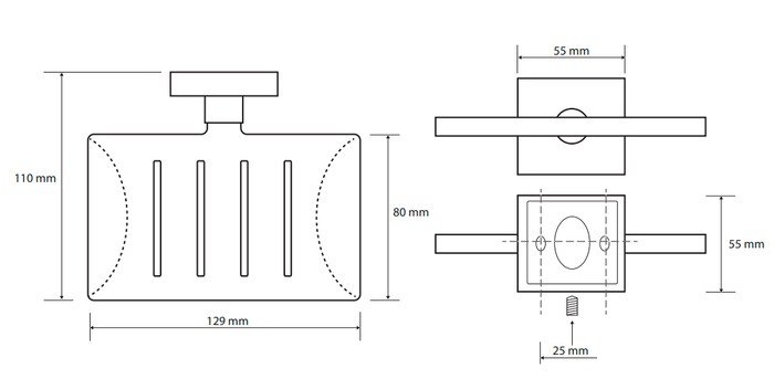 Мыльница Bemeta Beta 132208082 - фото2