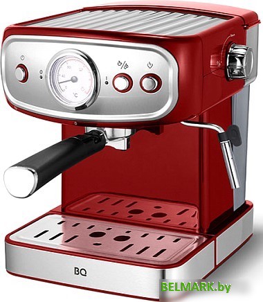 Рожковая кофеварка BQ CM1006 (красный) - фото