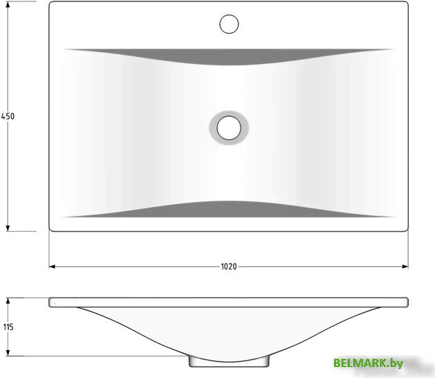 Умывальник Madera Pulsus 100 - фото2