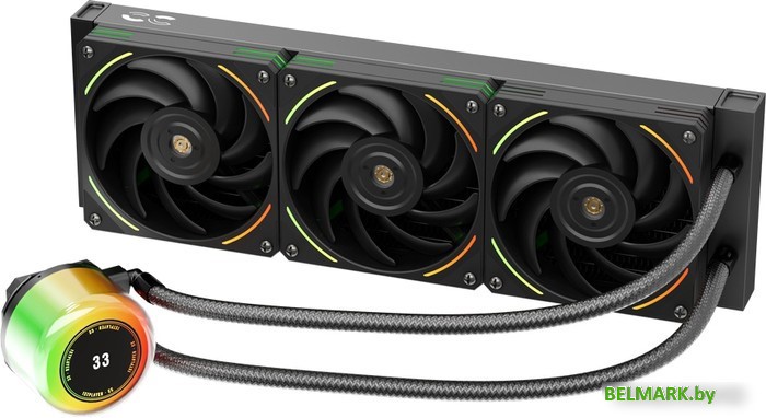 Жидкостное охлаждение для процессора 1stPlayer CC 360 (черный) - фото