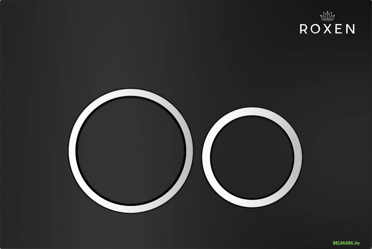 Унитаз подвесной Roxen Vine Tornado в комплекте с инсталляцией StounFix Dual Fresh 6 в 1 979008 (кнопка: черный матовый) - фото2