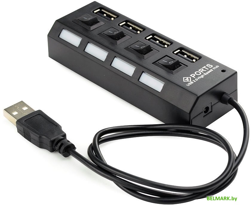 USB-хаб Gembird UHB-U2P4-02A - фото