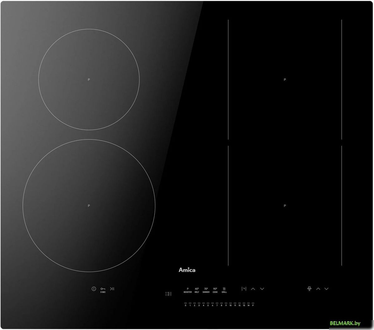 Варочная панель Amica PIH6541PHTSUN HC 3.0 - фото