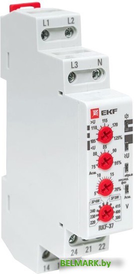 Реле контроля фаз EKF PROxima rkf-37 - фото