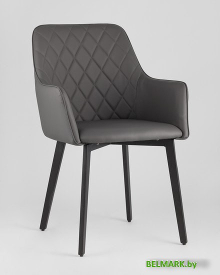 Стул Stool Group Прайм экокожа (серый) - фото2