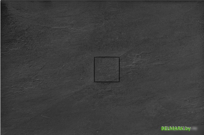 Душевой поддон Rea Stone 100x80 (черный) - фото