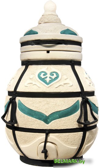 Тандыр Амфора Дастархан с откидной крышкой - фото