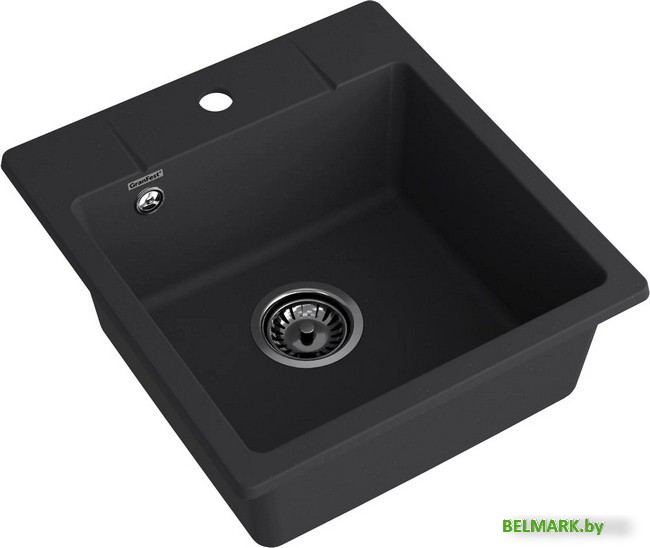 Кухонная мойка GranFest Urban GF-UR-245 (черный) - фото2