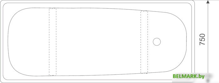 Ванна White Wave Classic L-1500 150x75 - фото2