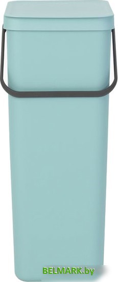Контейнер для мусора Brabantia Sort & Go 40 л (мятный) - фото