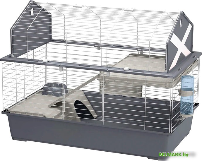 Клетка Ferplast Barn 80 57068021 (серый) - фото