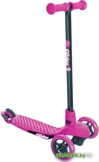 Трехколесный самокат Yvolution Glider Air (розовый) - фото