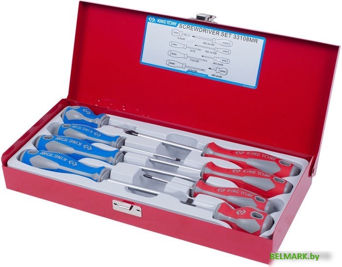 Набор отверток King Tony 33108MR (8 предметов) - фото2