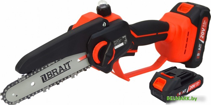Аккумуляторная пила Brait BCHS20-2NM-1 (с 2-мя АКБ, кейс) - фото