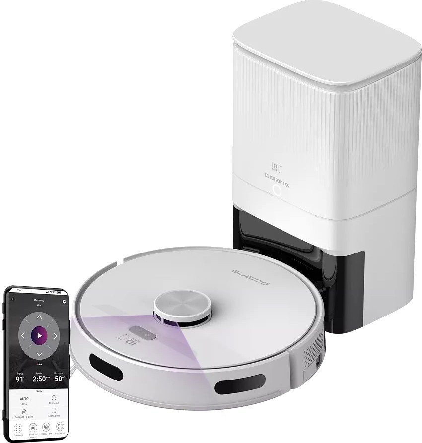 Робот-пылесос Polaris PVCRDC G2 6002 Wi-Fi IQ Home - фото