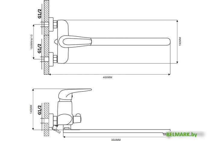 Смеситель Ekko E22102 - фото2