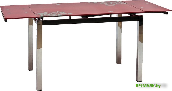 Кухонный стол Signal GD-017 (красный) - фото