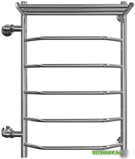 Полотенцесушитель Granula Трапеция, с полочкой боковое подключение левое 50х80 см - фото2