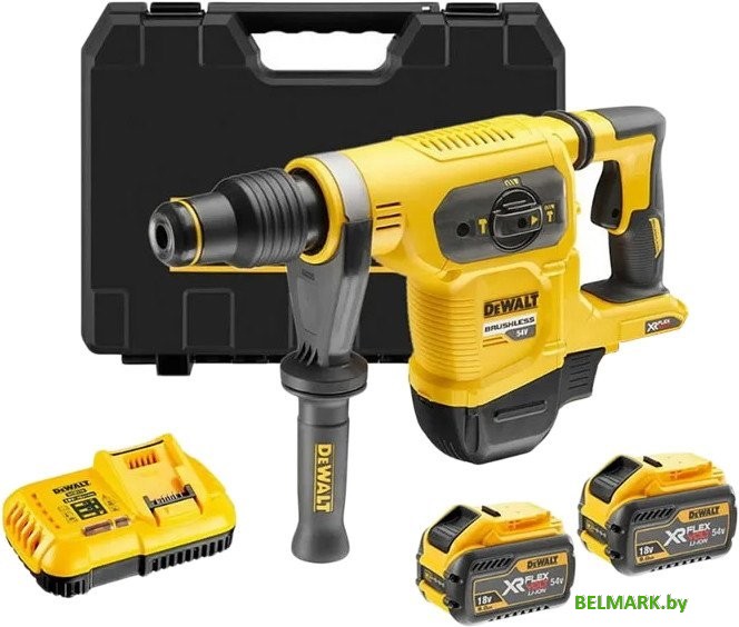 Перфоратор DeWalt DCH481X2 (с 2-мя АКБ, кейс) - фото