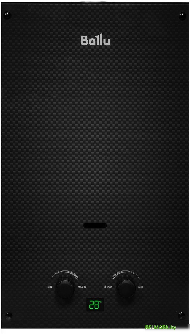 Газовая колонка Ballu GWH 10 Fiery Glass Carbon - фото2