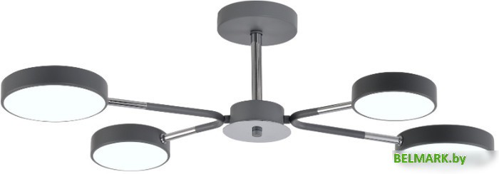 Люстра средней высоты Mirastyle Диод MH-3224/4 GR+CR - фото